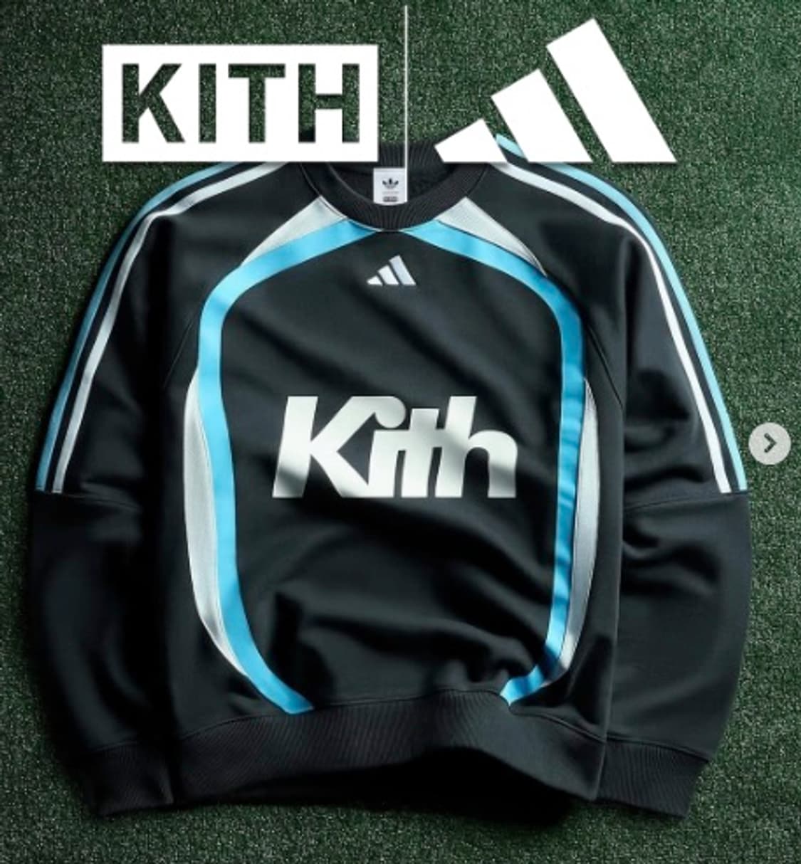 키스 x 아디다스 크루넥 상품이미지1