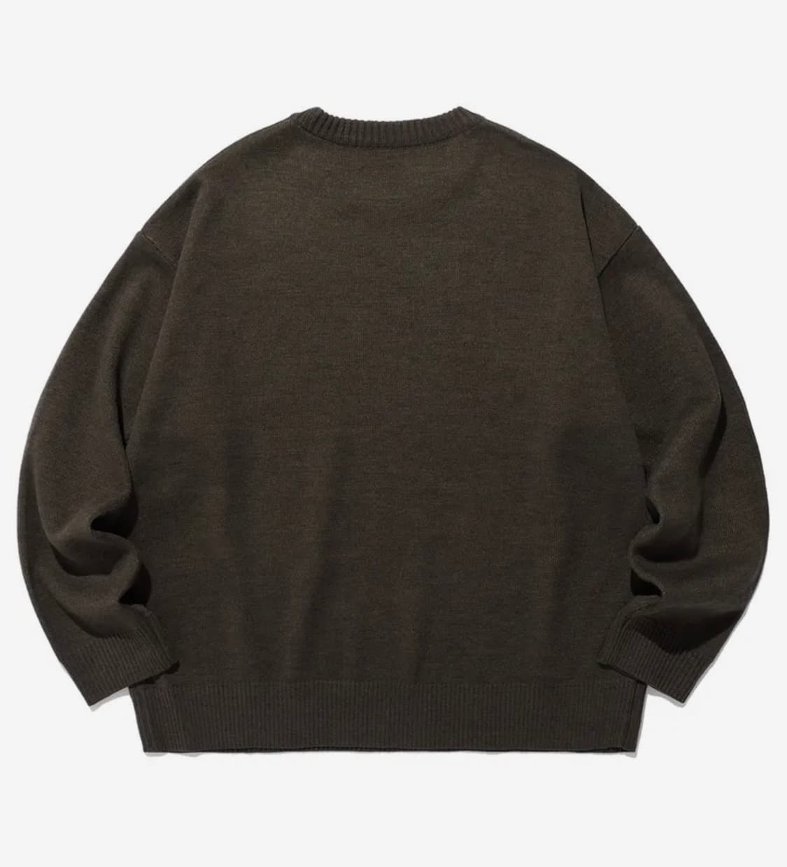 이스트쿤스트 SUNRISE STAMP KNIT_BROWN 상품이미지2