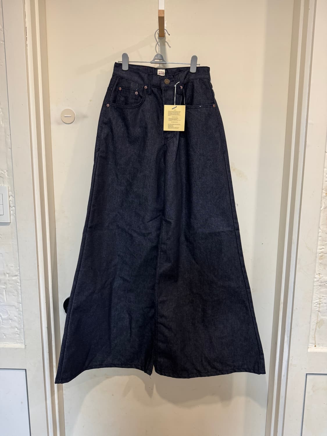새상품 엠엠엠 M.M.M Indigo denim wide pants  상품이미지3