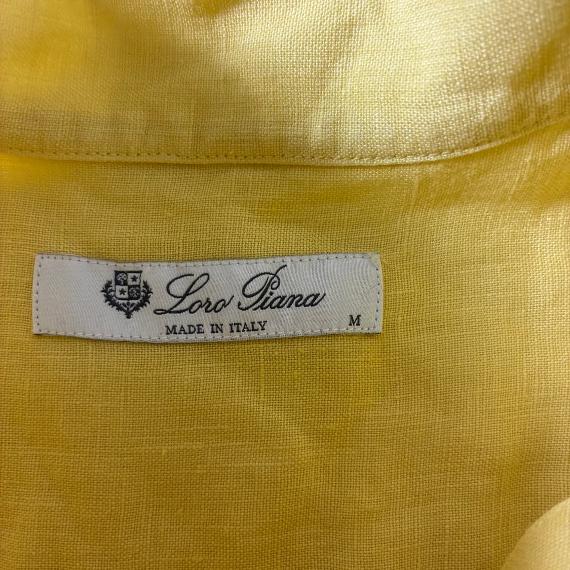 Loro Piana  로로피아나 린넨 포켓 옐로우 셔츠 상품이미지3