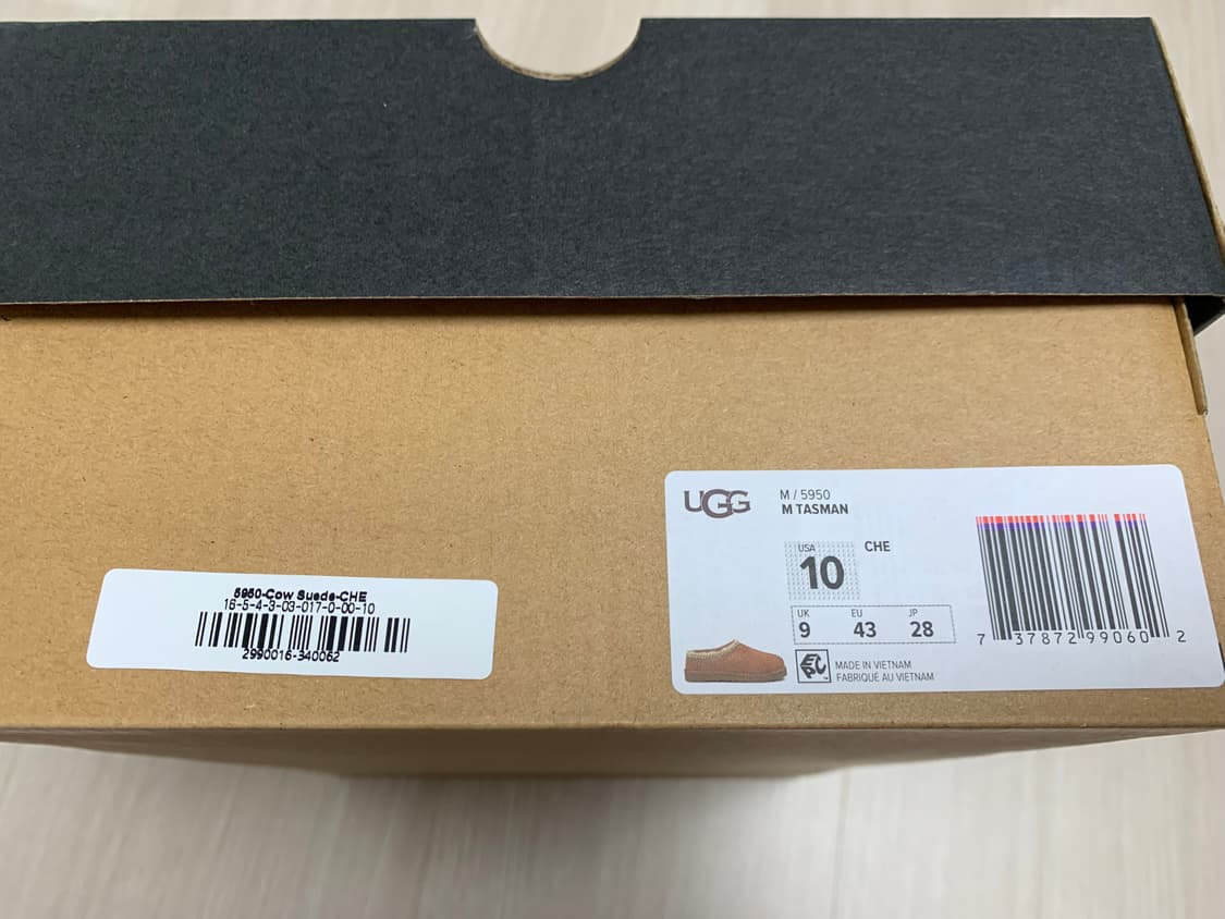 어그 타스만 체스트넛 체스넛 M 남성용 280 신세계 새상품 상품이미지8