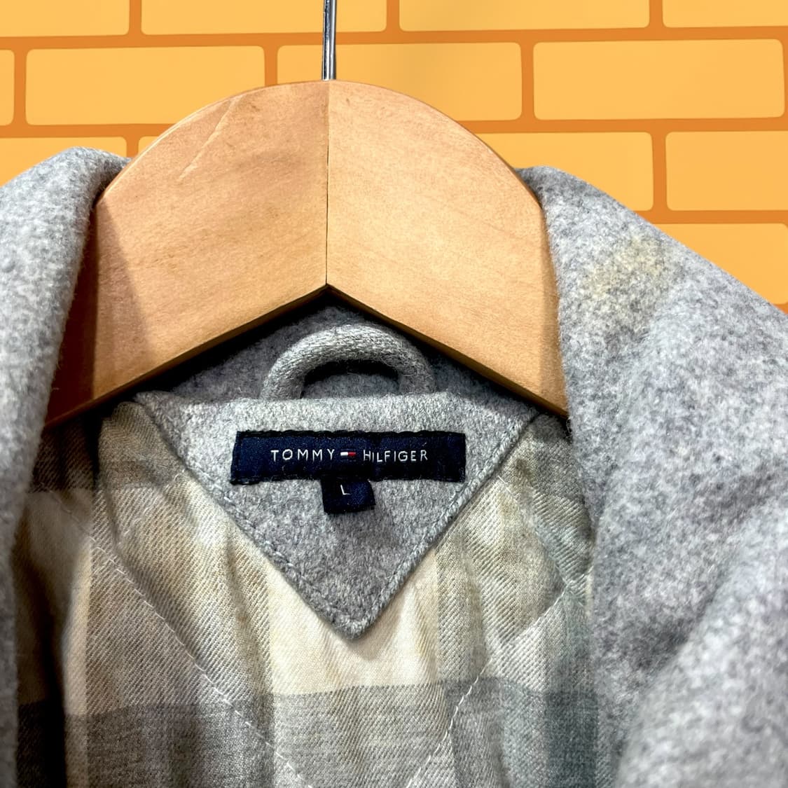 타미 힐피거 빈티지 울 자켓 (M) 상품이미지5
