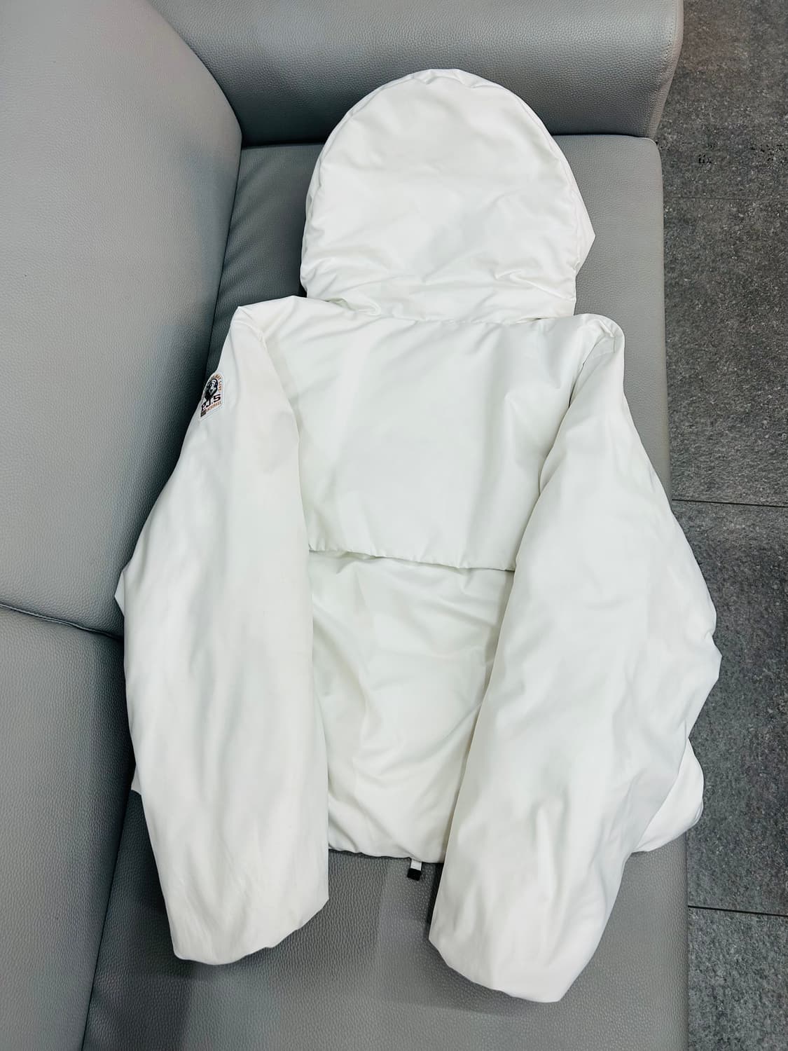 파라점퍼스 여성 화이트 헤비 패딩(S) 상품이미지6