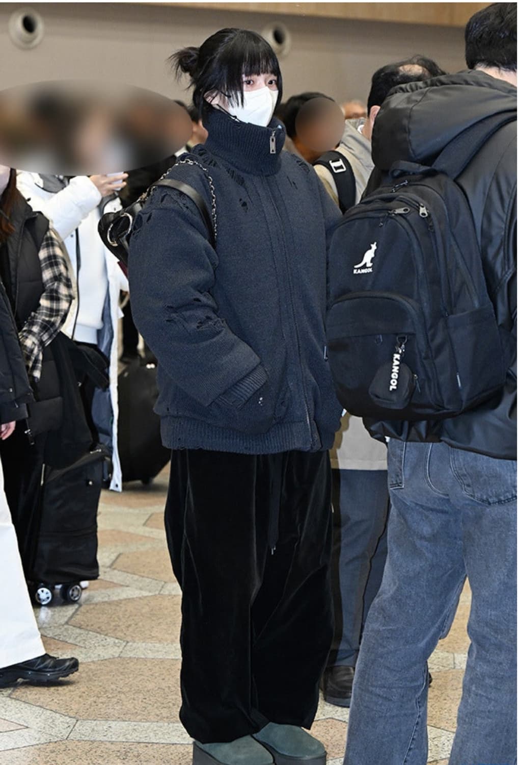 23FW 미하라 야스히로 패디드 니트 집업 상품이미지7