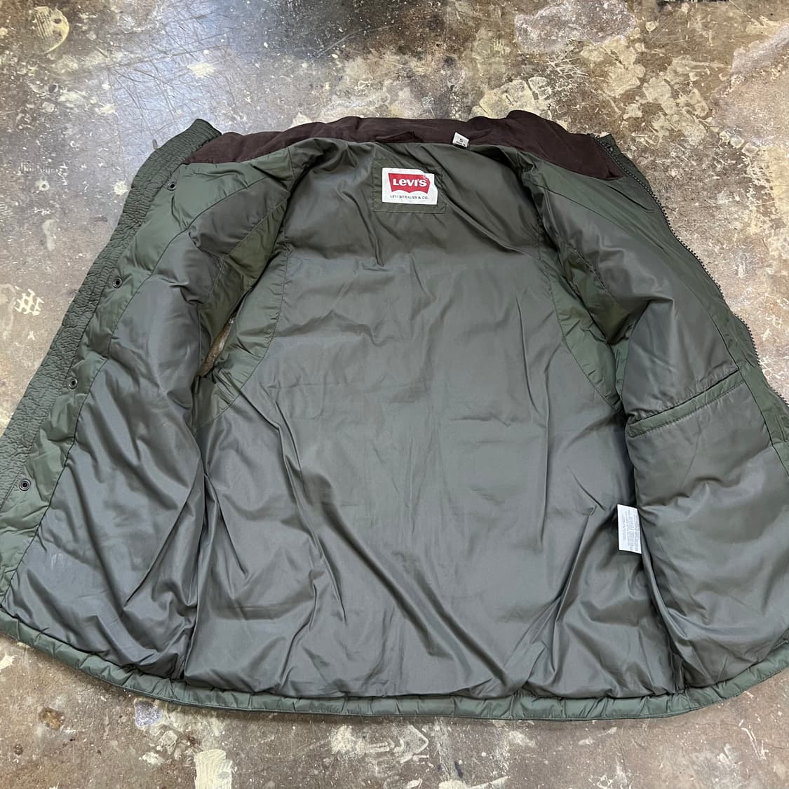 100) 리바이스 웨스턴 패딩조끼 패딩 베스트 아메카지 워크웨어 상품이미지5