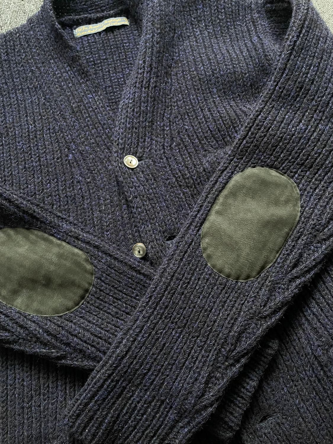 올드조 브리티쉬 트위드 웜 가디건 네이비 (피그벨더블알엘안데르센드레익스 상품이미지4