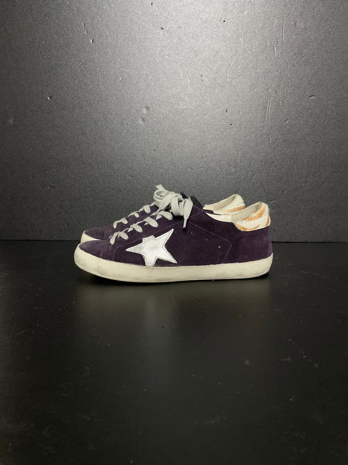 [37] 골든구스 스웨이드 슈퍼스타 지브라 상품이미지3