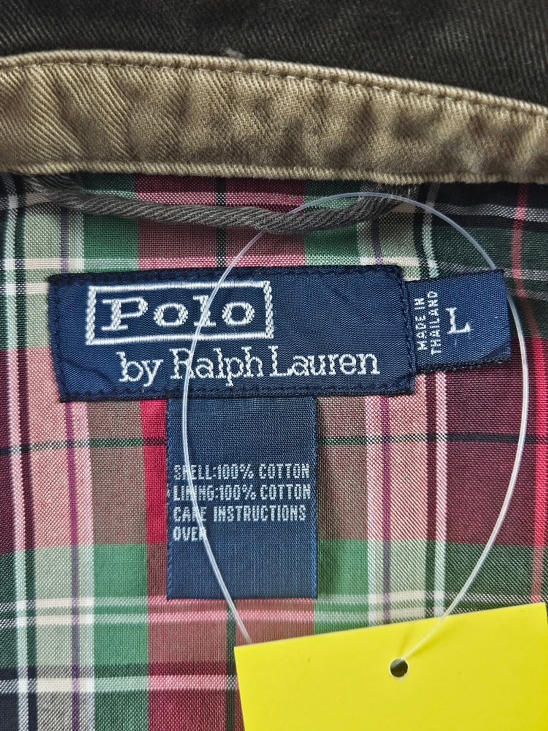 폴로랄프로렌 코튼쉘 스윙탑 블루종 자켓 ( L ) / 11429 상품이미지8