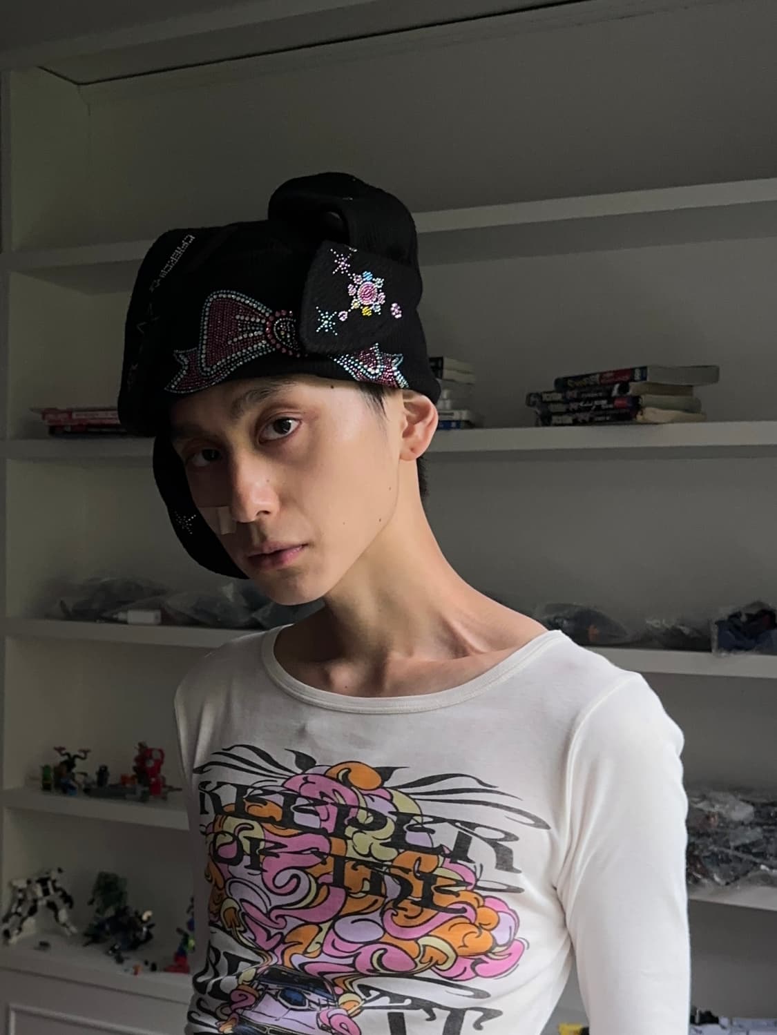 Cfierce 래빗 스티커 비니 상품이미지5