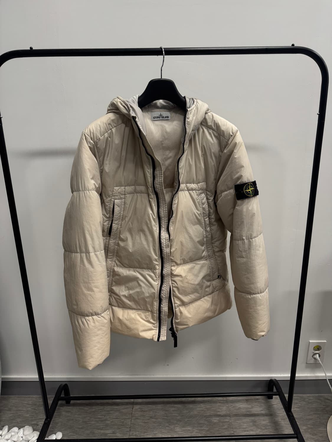 [정품/L] 스톤아일랜드 크링클랩스 패딩 상품이미지2