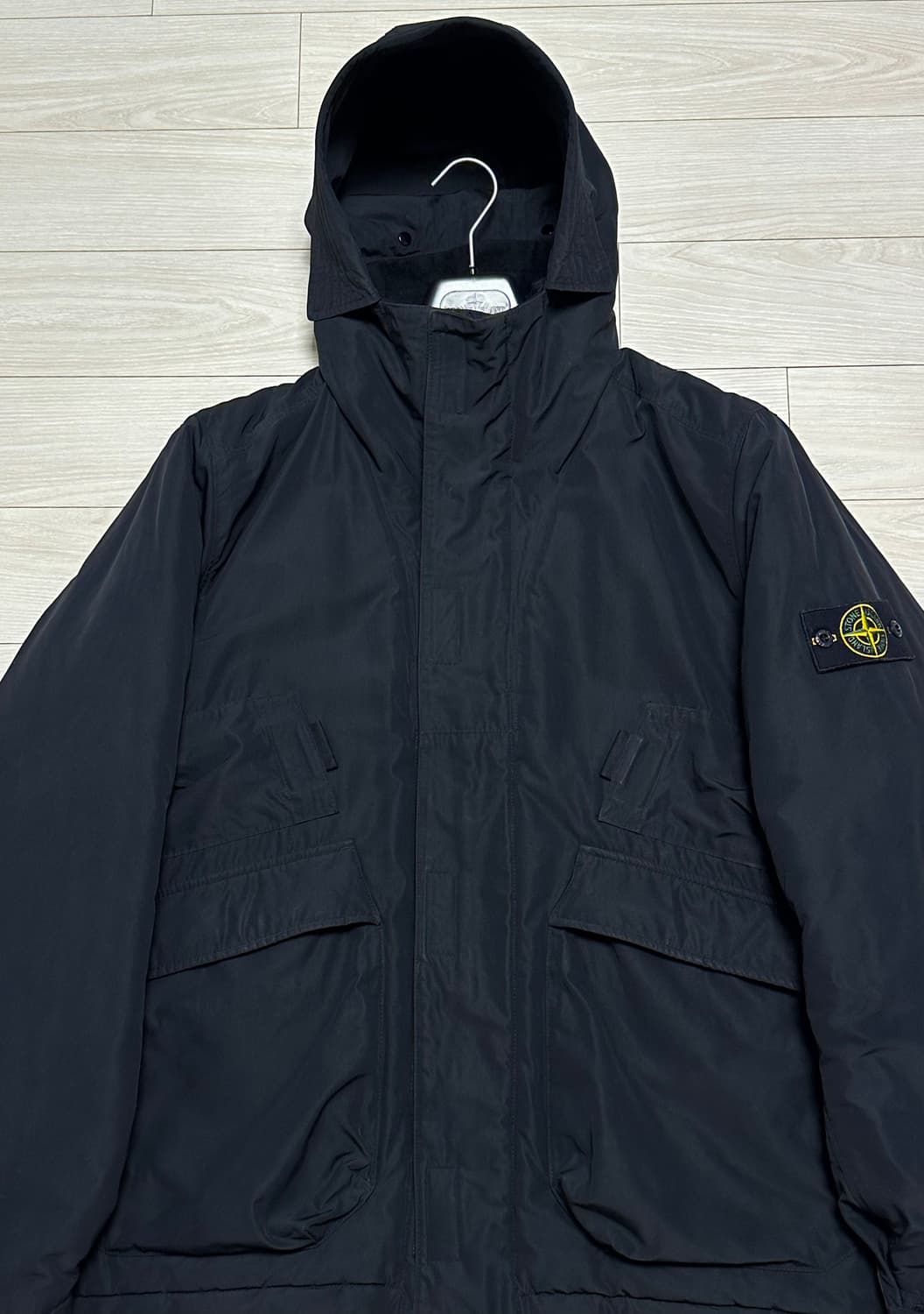 스톤아일랜드 마이크로랩스 탄창 패딩 XL(105-110) 블랙 상품이미지5