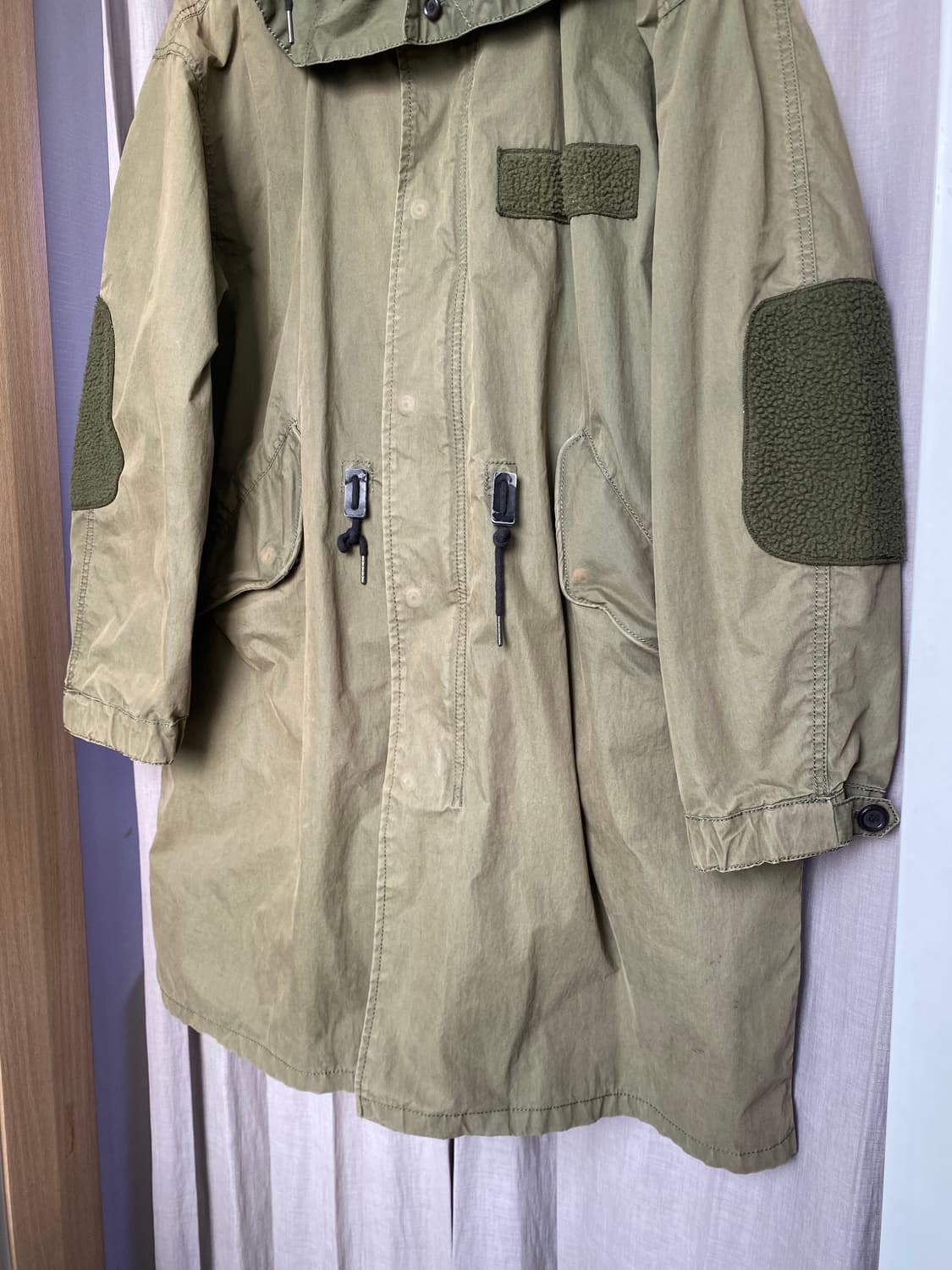 Zara fishtail military parka 상품이미지3