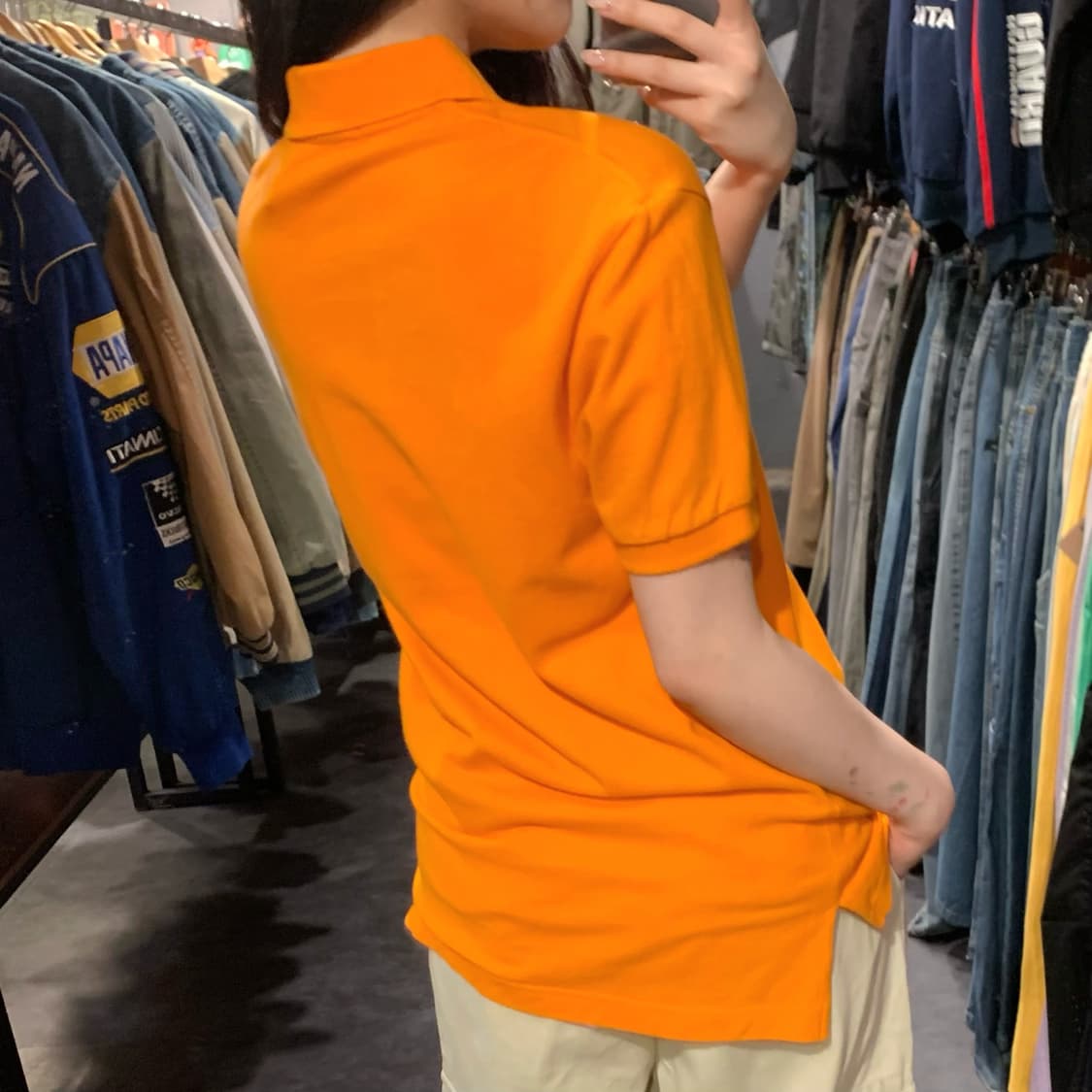 [IM] 폴로 랄프로렌 빅포니 반팔 피케 셔츠 오렌지 상품이미지6