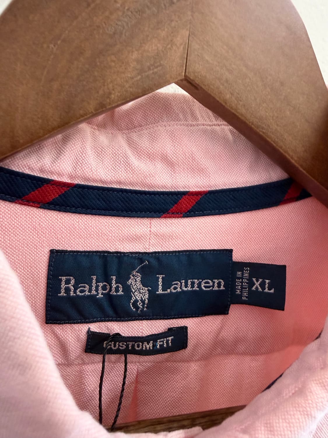 N4. 폴로 랄프로렌 핑크 셔츠 상품이미지2