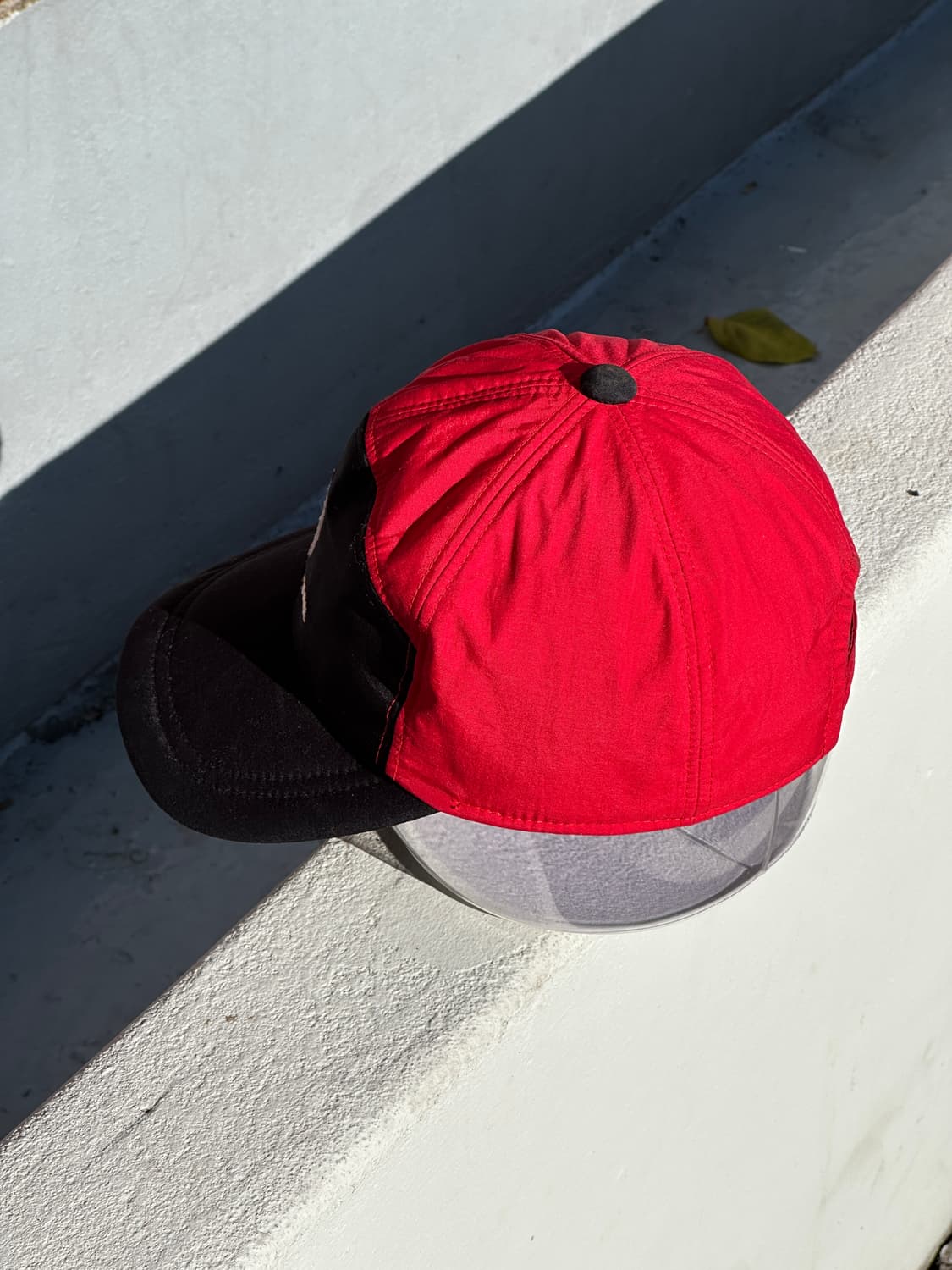 [M] 블랙야크 로고 배색 볼캡 모자 트래퍼 디테일 상품이미지3