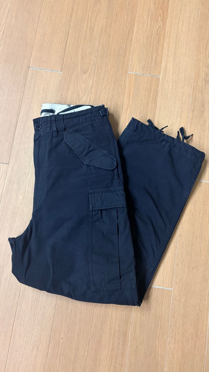 [30] 나나미카 카고 팬츠 블랙 상품이미지2