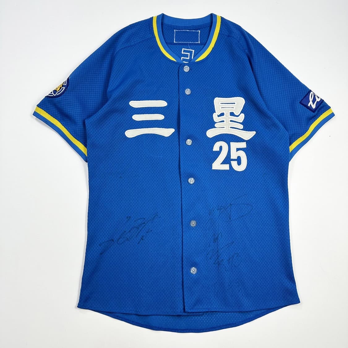 KBO 삼성라이온즈 레오 마킹 레트로 야구 유니폼 (M) 상품이미지2