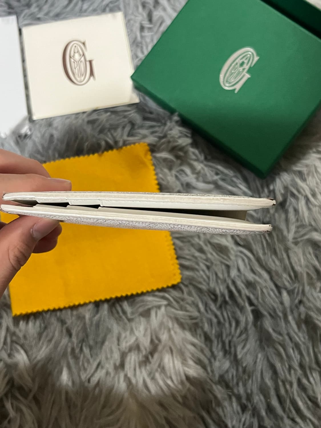 고야드 생피에르 카드지갑 화이트 상품이미지3