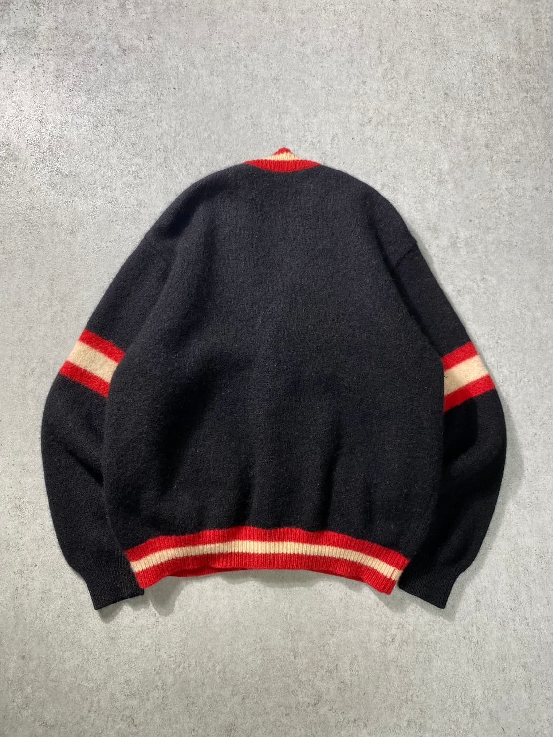 [54] 90s Benetton 베네통 이태리 메이드 퓨어울 니트가디건 상품이미지4