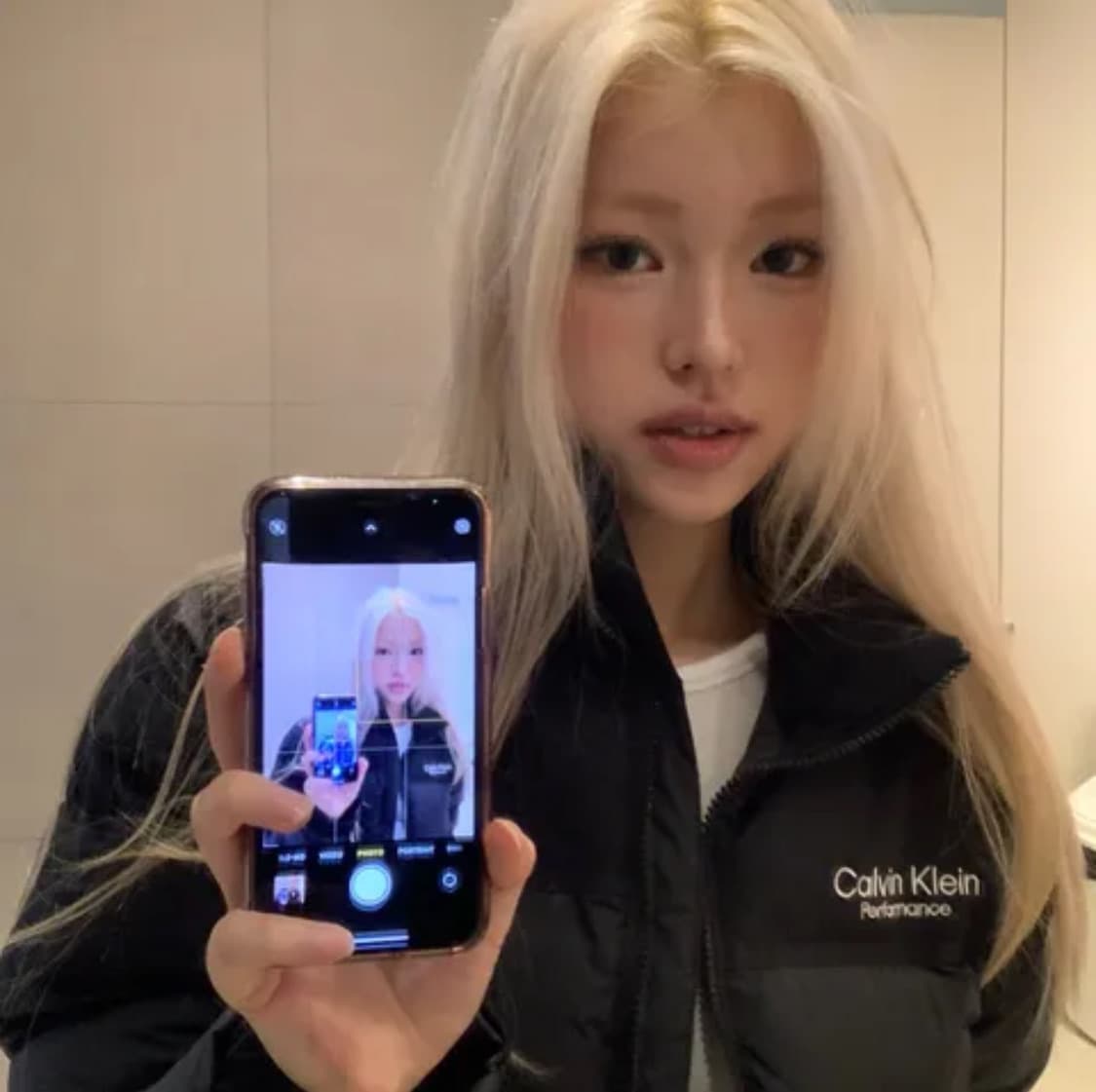 캘빈클라인 ck 유니 덕다운 패딩 블랙 상품이미지1