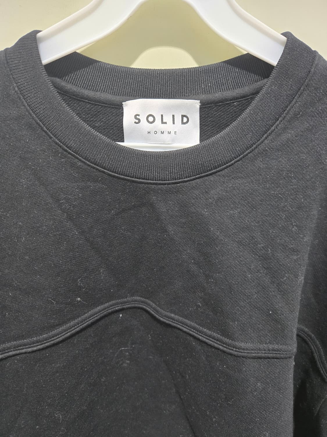 솔리드옴므 바이커 맨투맨  상품이미지3