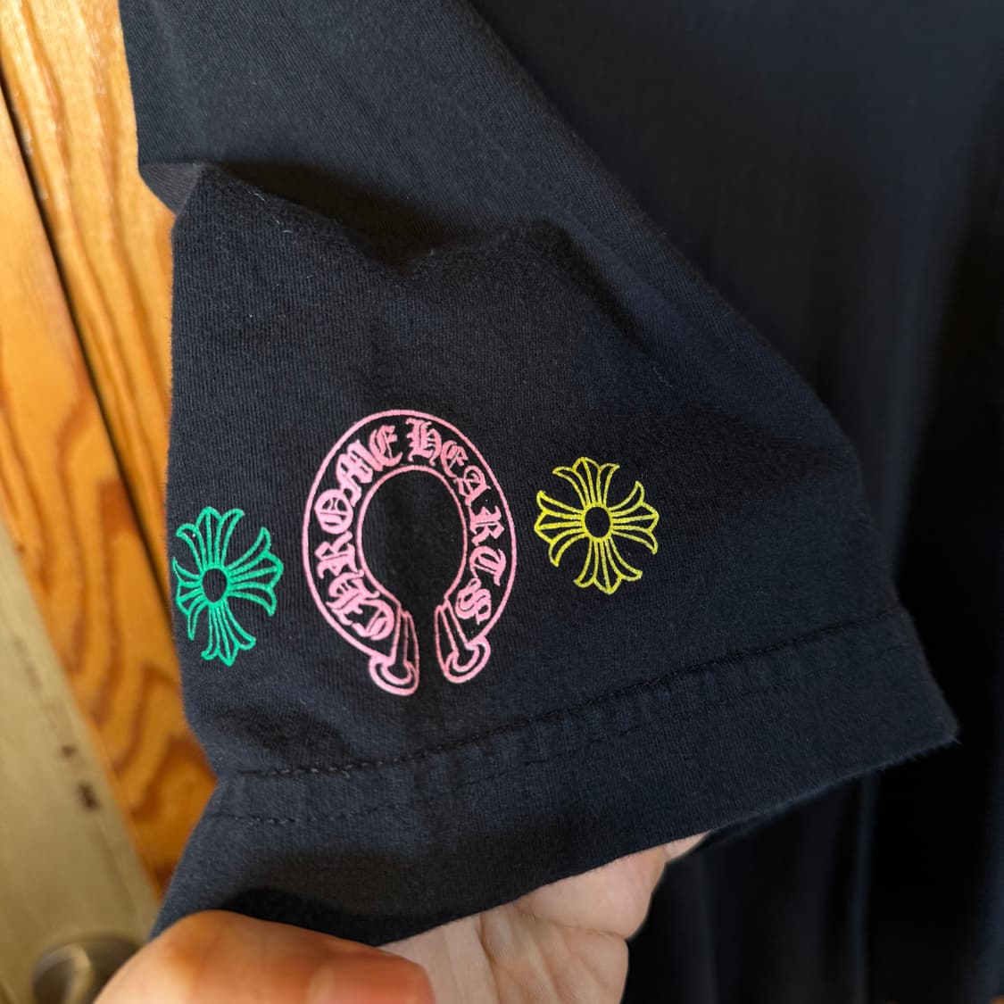 크롬하츠 멀티크로스 반팔 티셔츠 판매 합니다. 상품이미지5