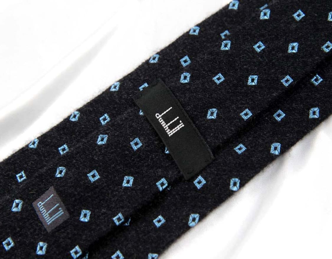 던힐 9.3cm A+등급 캐시미어 남자 명품 넥타이 상품이미지3