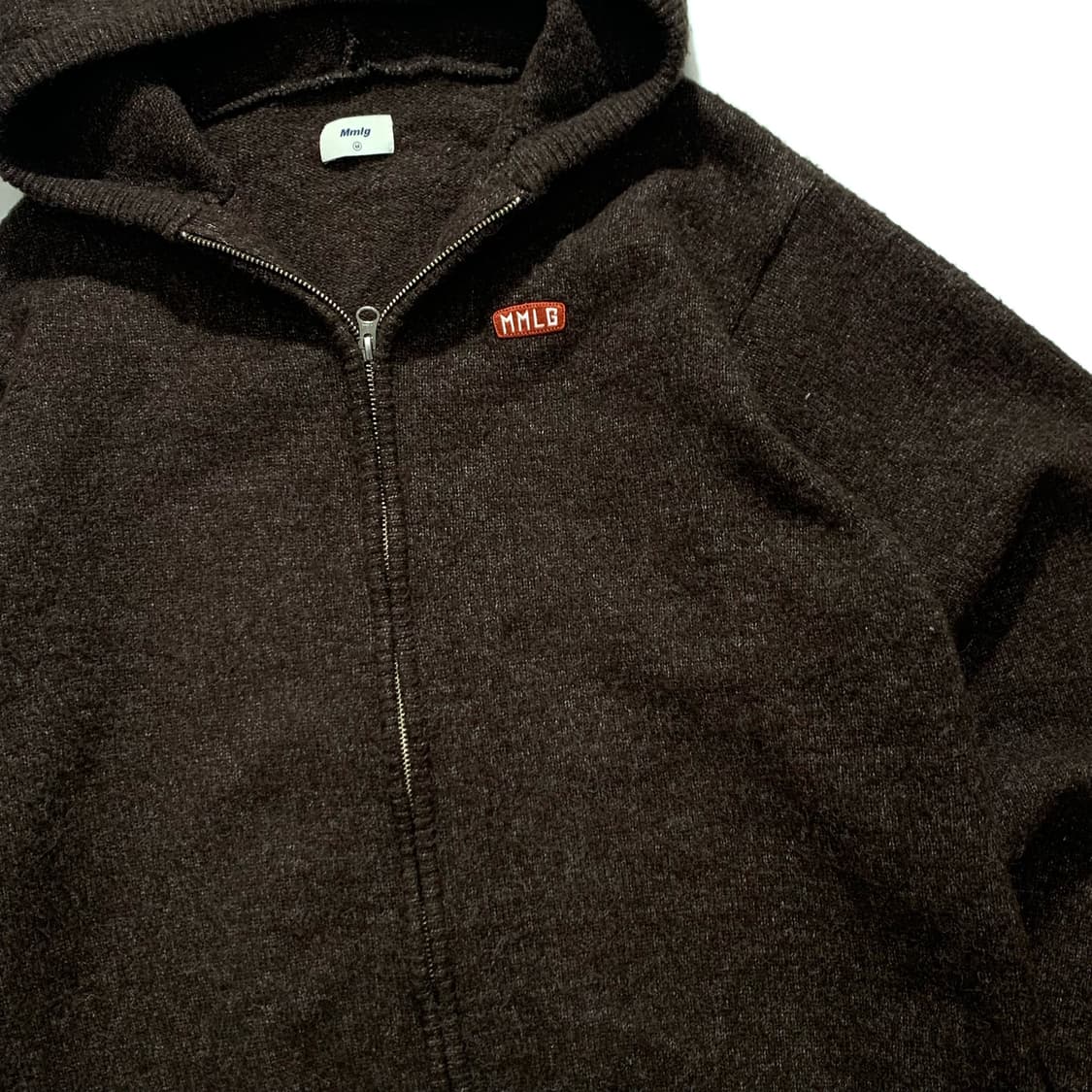 Mmlg 후드 니트집업   상품이미지2