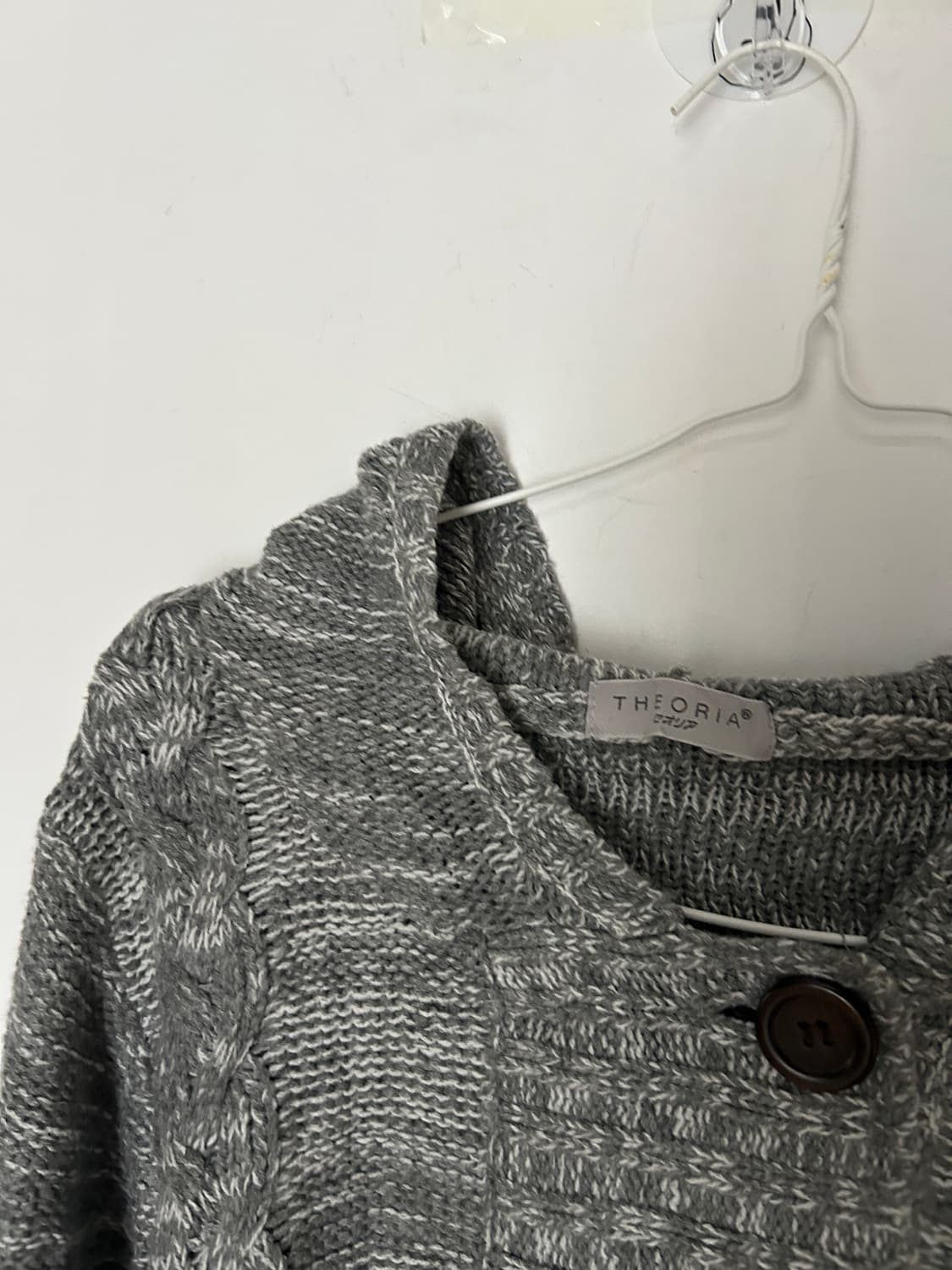 투버튼 후드가디건 상품이미지4