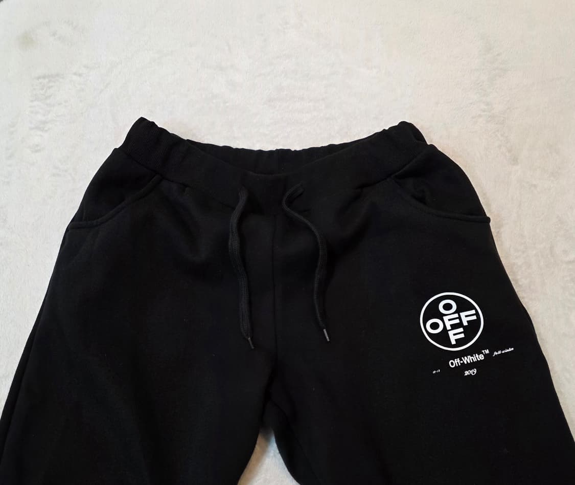 (남녀공용) OFF 시보리 츄리닝 바지 상품이미지3