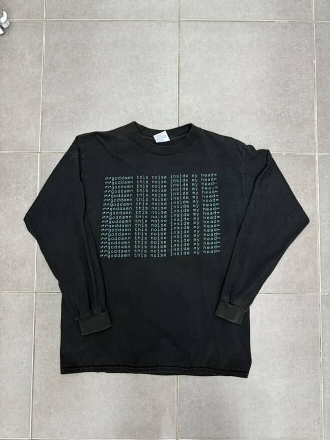 [L] 90s nine inch nails 빈티지 롱슬리브 상품이미지1