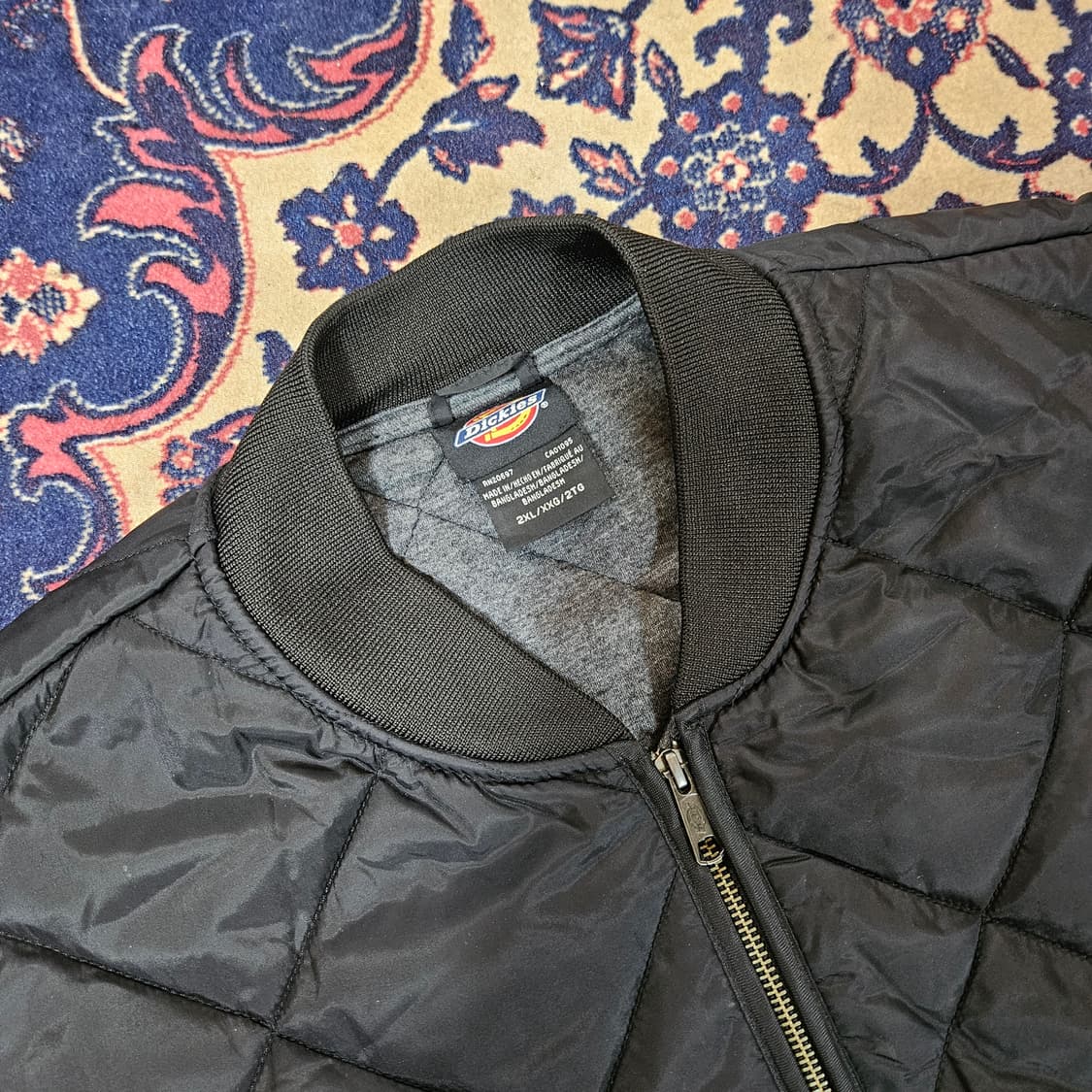 디키즈(Dickies) 다이아몬드 퀄팅 베스트 2XL size 상품이미지5