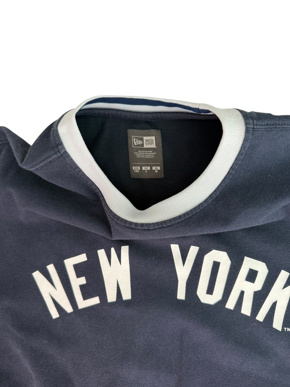 뉴에라 뉴욕 링거 반팔티 상품이미지7