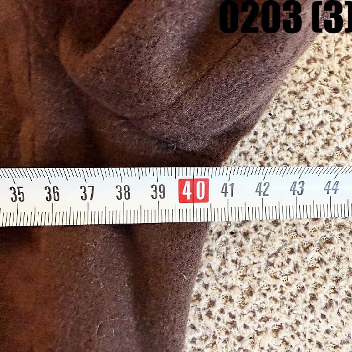 [실측확인] MINE 마인 여성 브라운 자켓 상품이미지5