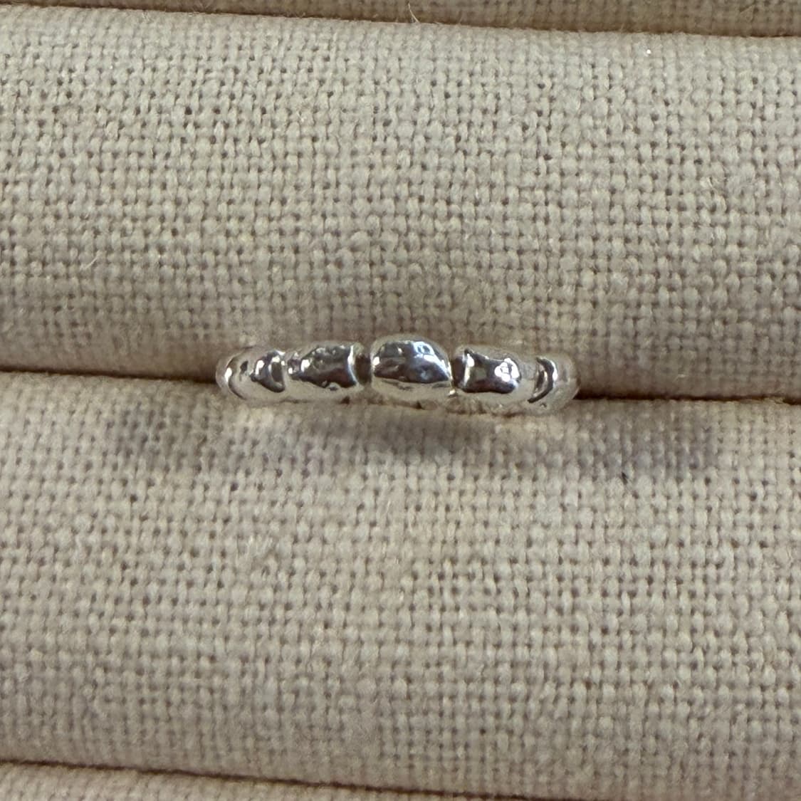 새상품 여성 신주 은도금 팔찌 반지 상품이미지3