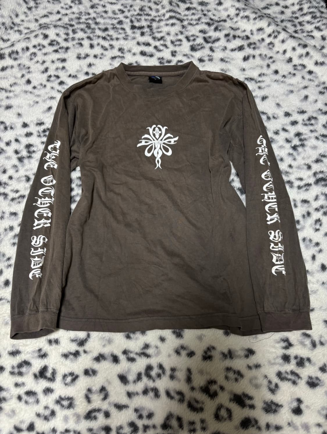 Y2k mood print Sleeve 상품이미지2