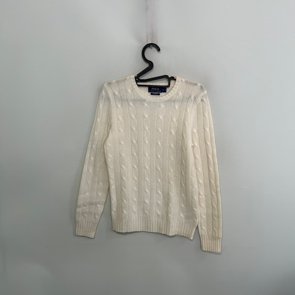 폴로 여성 캐시미어100 니트 S 상태최상 상품이미지1