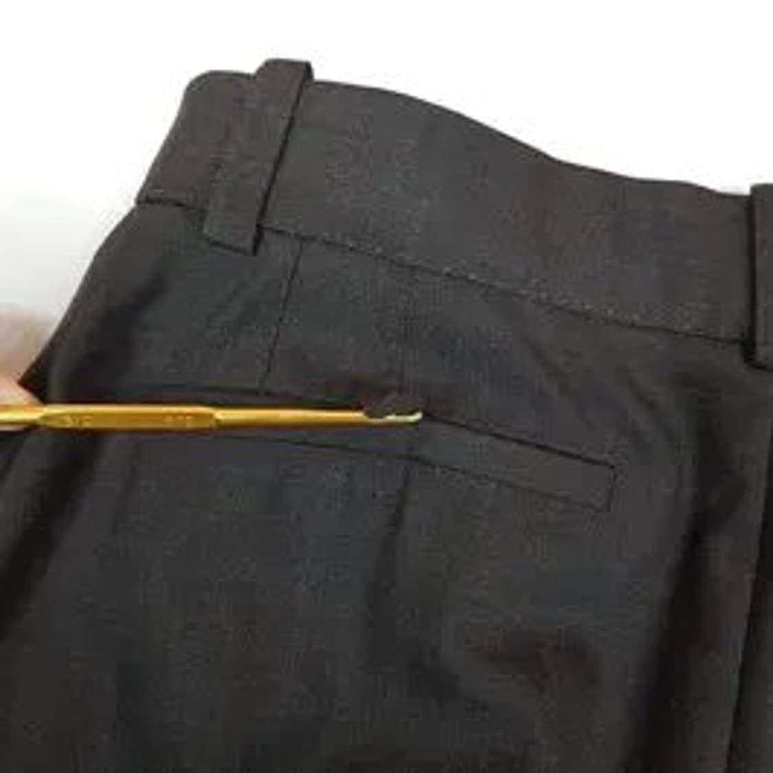 루이비통  울 블렌드 프릴 스커트 38사이즈 상품이미지6