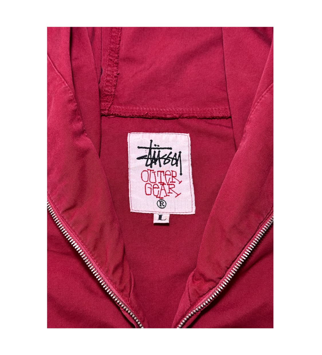 90’s 스투시 스포츠 후드 집업 자켓 상품이미지9