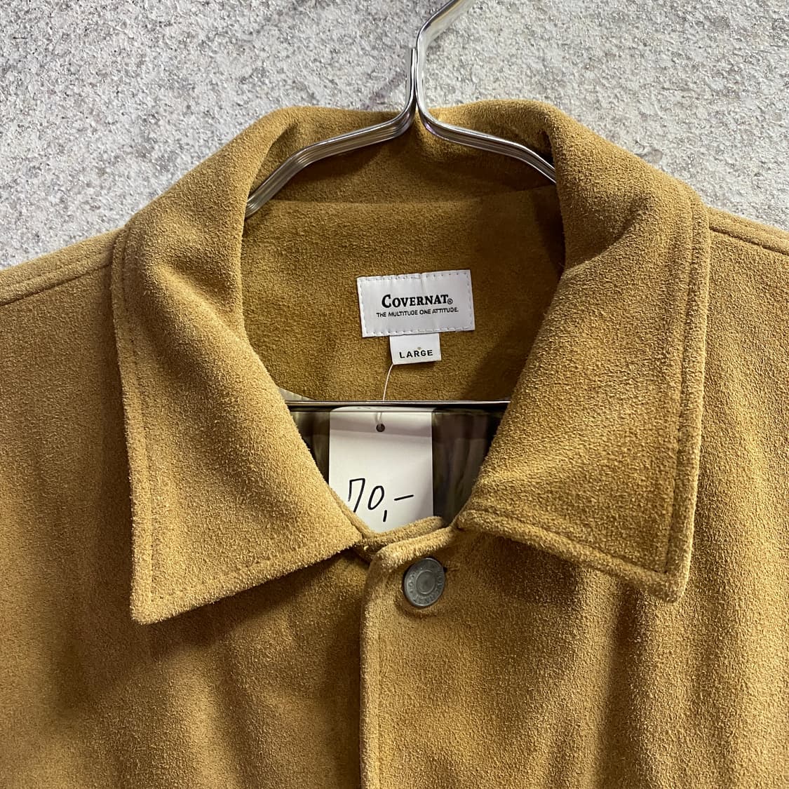 커버낫 멀티포켓 스웨이드 버튼 자켓 b3373 상품이미지3