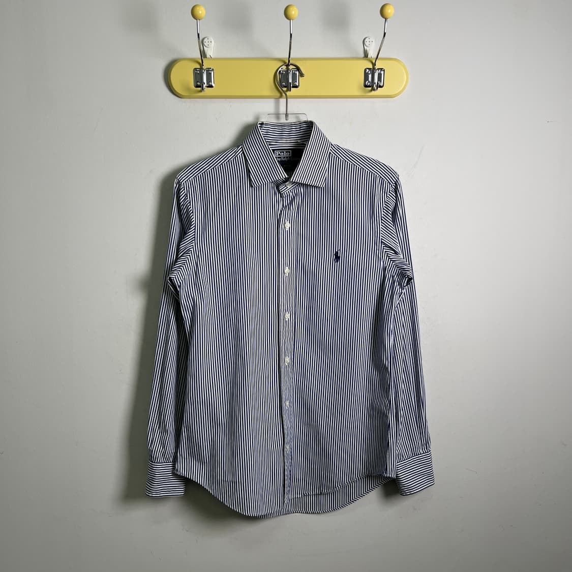 폴로 랄프로렌 블루 스트라이프 셔츠 M 상품이미지1