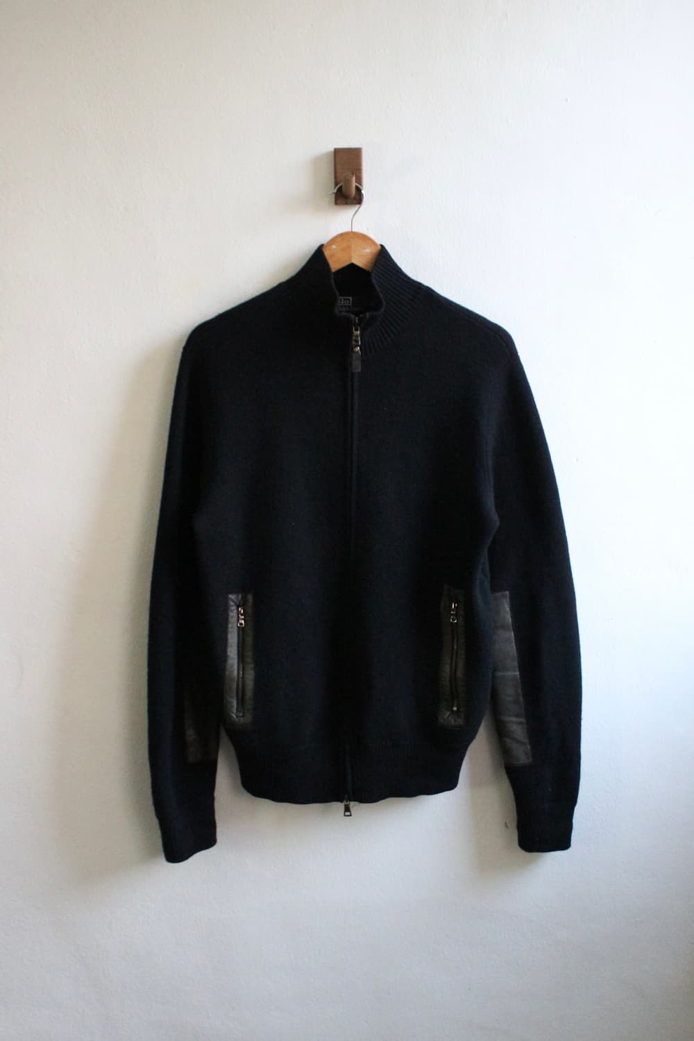 폴로 니트 집업 상품이미지1