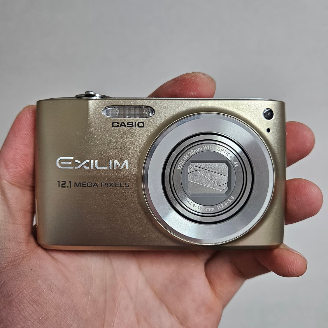 [태연 방지민 디카] 카시오 엑슬림 EX-Z400 골드 상품이미지1