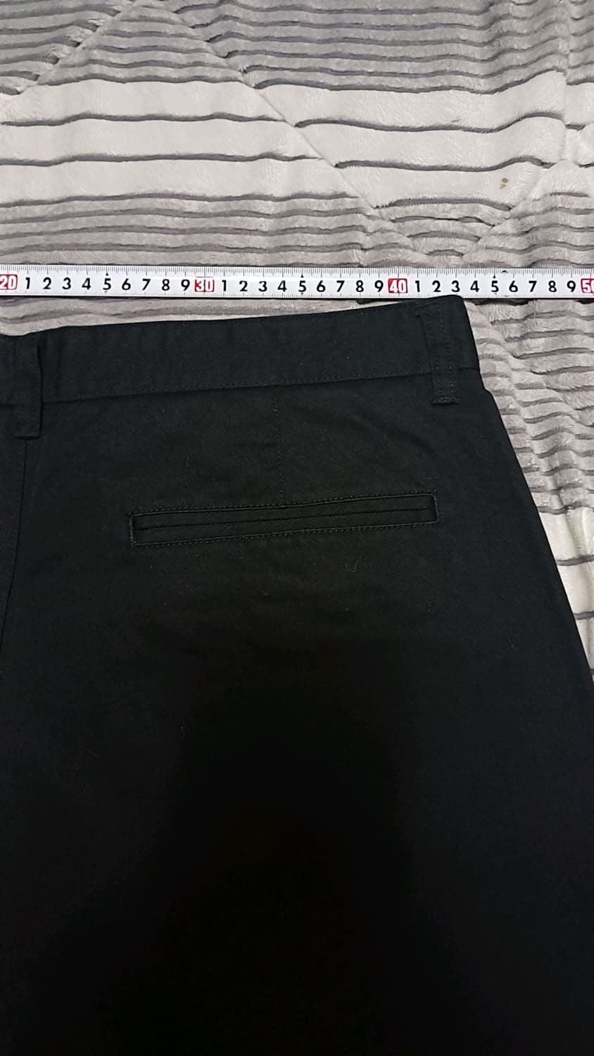 무신사 미사용 블랙팬츠 33인치 기장107 상품이미지8