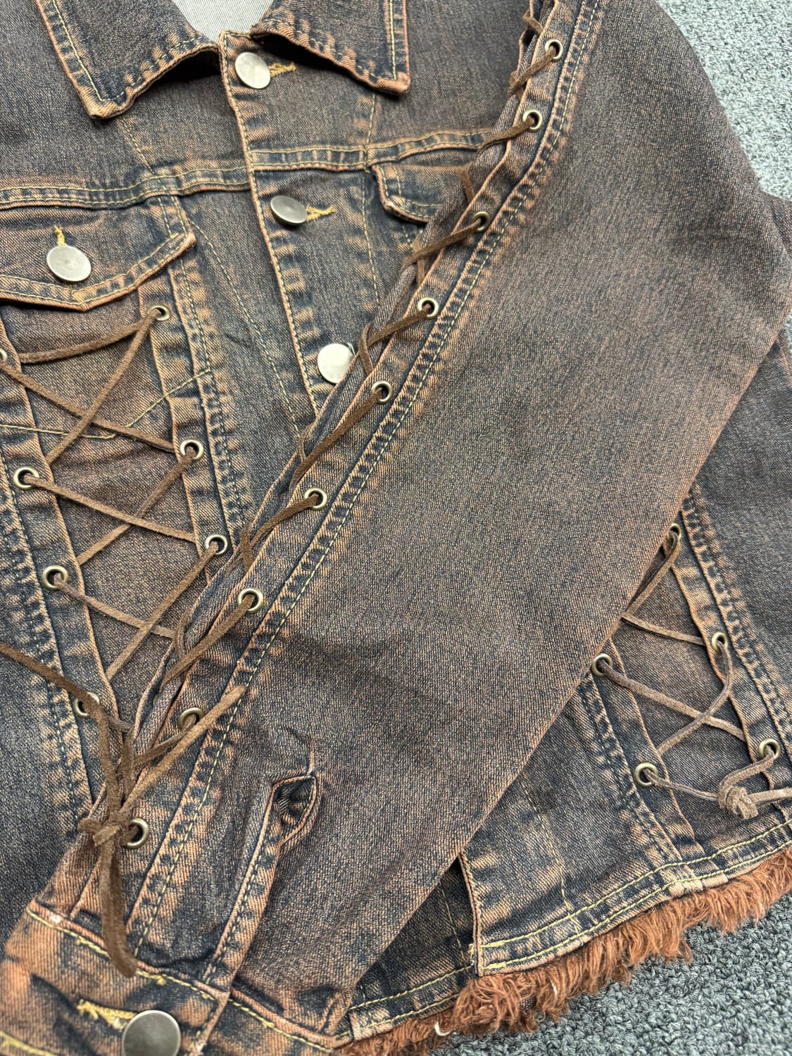 NAYA Jeans 빈티지 여성 데님자켓 상품이미지4