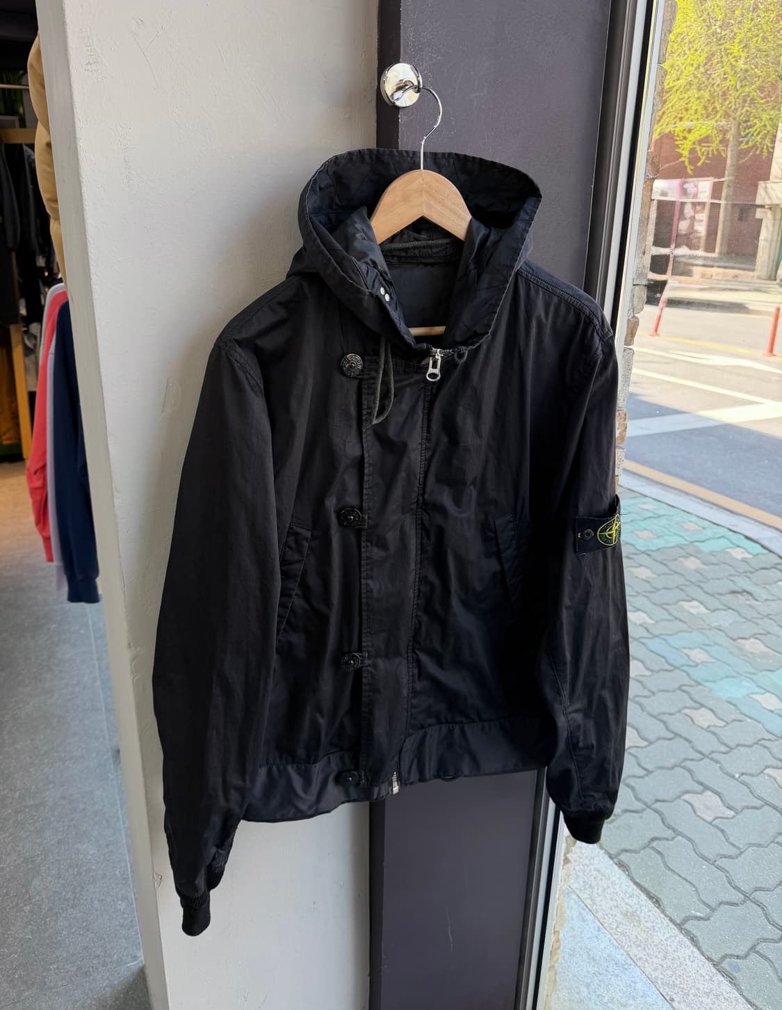 L/ 스톤아일랜드 00s 라소고마토 후드 자켓 상품이미지3