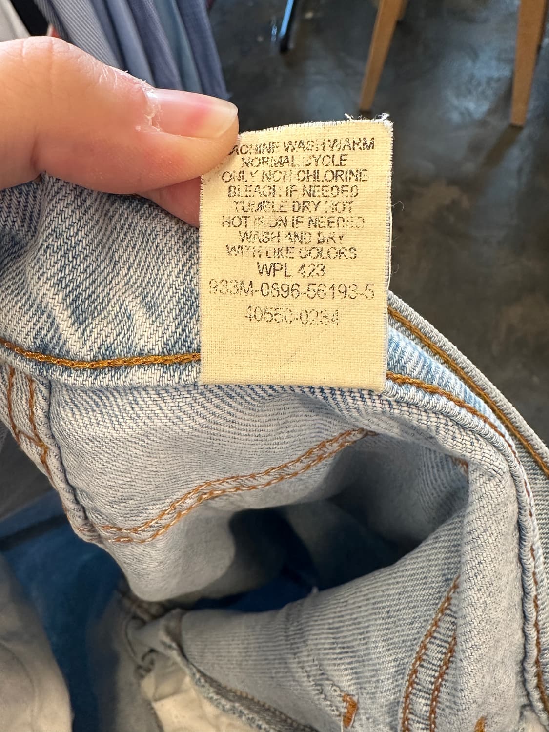 96‘s 리바이스 오렌지탭 550 W36 L30 상품이미지5