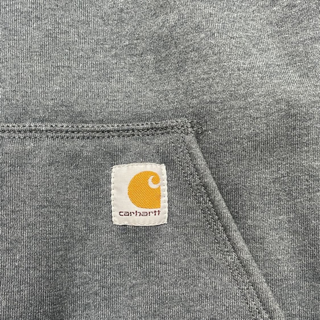 CARHARTT 기모 후드집업 블루 S 상품이미지4