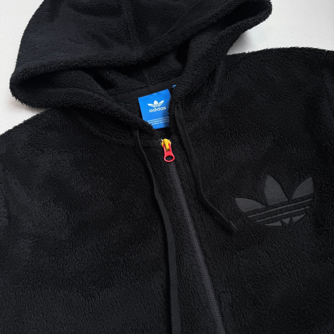 아디다스 카모 파이어버드 빅로고 플리스 자켓 상품이미지4