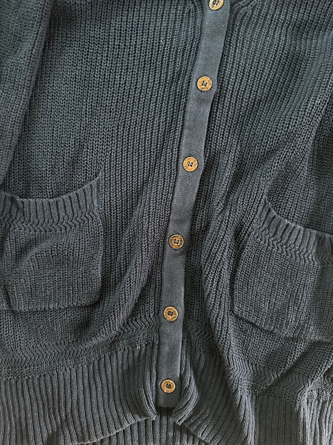 빈티지 네이비 가디건 드레스 상품이미지2